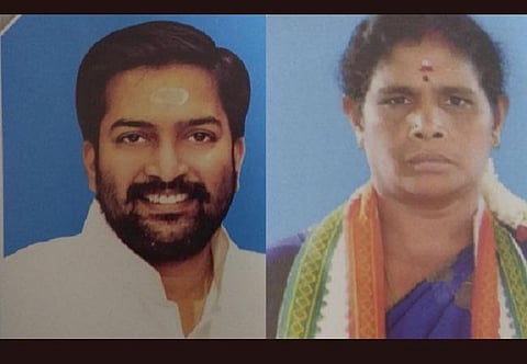 வையாபுரி மணிகண்டன் - விஜயவேணி: கோப்புப்படம்