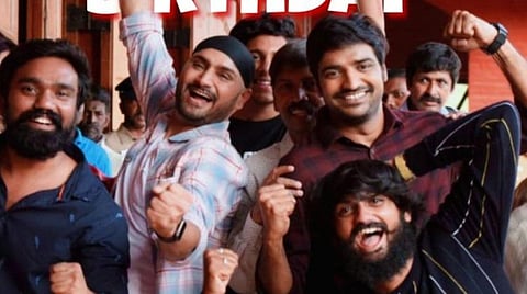 சதீஷ் பிறந்த நாளுக்கு ஹர்பஜன் சிங் வாழ்த்து