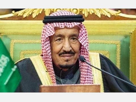 சவுதி அரேபிய மன்னர் சல்மான் பின் அப்துலாஜிஸ்: கோப்புப்படம்