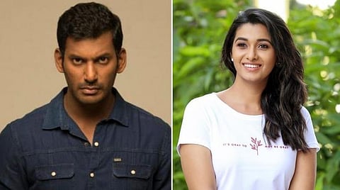 விஷாலுக்கு நாயகியாகும் ப்ரியா பவானி சங்கர்