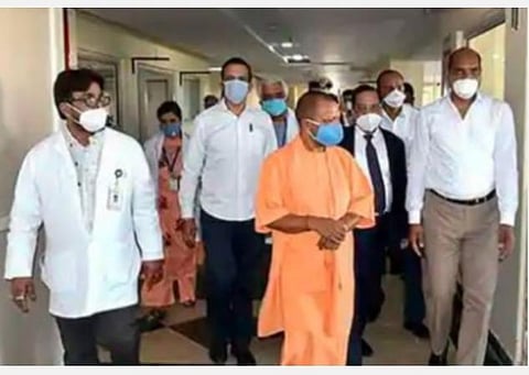 நாங்கள் என்ன விலங்குகளா? - உ.பி. அரசு மருத்துவமனையின் ‘மோசமான’ நிலவரம் குறித்து கரோனா நோயாளிகள் கொதிப்பு