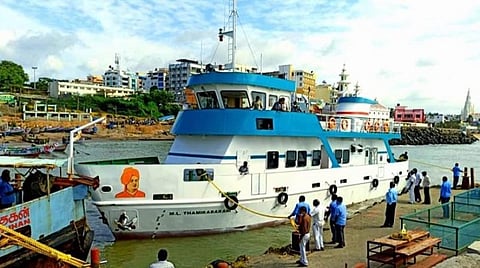 கன்னியாகுமரியில் சுற்றுலாப் பயணிகளின் கடல் பயணத்திற்காக 4-வது நவீன படகு வெள்ளோட்டம்: ஊரடங்கிற்குப் பின் சேவையைத் தொடங்க திட்டம்