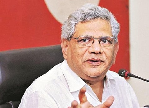 மார்க்சிஸ்ட் கம்யூனிஸ்ட் கட்சியின் பொதுச் செயலாளர் சீதாராம் யெய்சசூரி : கோப்புப்படம்