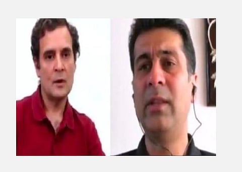 உலகப்போரின் போது கூட இப்படிப்பட்ட லாக் டவுன் இல்லை: மத்திய அரசை விமர்சிக்கும் ராகுல் காந்தி- ராஜிவ் பஜாஜுடன் உரையாடல்