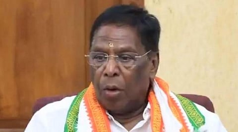 புதுச்சேரி முதல்வர் நாராயணசாமி: கோப்புப்படம்