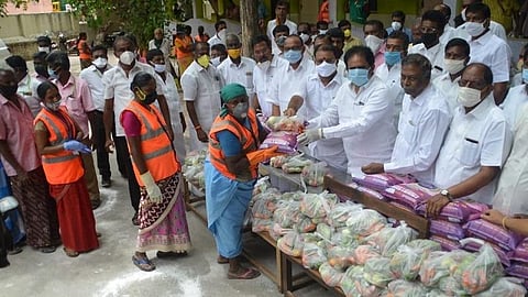 கரோனா சிகிச்சைக்கு தனியார் மருத்துவமனைகளில் 50 சதவீத இடம்: திருநாவுக்கரசர் எம்.பி. வலியுறுத்தல்