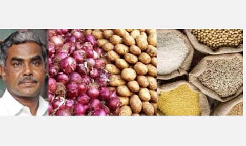 அத்தியாவசியப் பொருட்களிலிருந்து தானியங்கள், எண்ணெய் வித்துகள், வெங்காயம், உருளைக்கிழங்கு நீக்கம்: விவசாயிகள் சங்கம் போராட்ட அறிவிப்பு