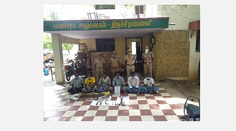 லால்குடி பகுதியில் மான், காட்டுப்பன்றி வேட்டையில் ஈடுபட்ட 7 பேர் கைது