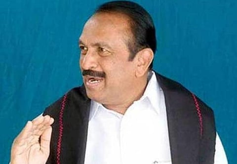 வைகோ: கோப்புப்படம்