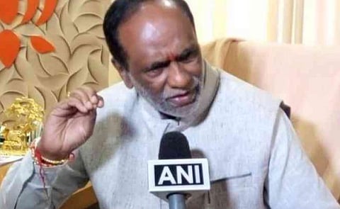 பாஜக தலைவர் லட்சுமணன் பேட்டியளித்த காட்சி : படம் | ஏஎன்ஐ.