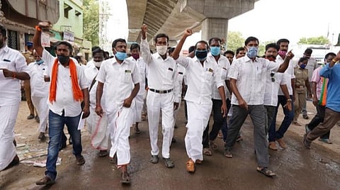 பாஜக நிர்வாகிக்கு மிரட்டல்: மதுரை திமுக எம்எல்ஏ பி.மூர்த்தி மீது வழக்கு