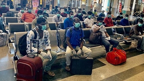 ஈரானில் சிக்கியிருந்த 687 தமிழக மீனவர்களுடன் தூத்துக்குடி புறப்பட்டது போர்க் கப்பல் ஐஎன்எஸ் ஜலஸ்வா