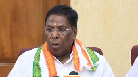 முதல்வர் நாராயணசாமி: கோப்புப்படம்