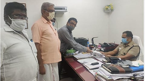 சேவாபாரதி அமைப்பு மீது பொய் பிரச்சாரம்; திருமாவளவன் மீது கீழ்ப்பாக்கம் சரக காவல் துணை ஆணையரிடம் புகார்