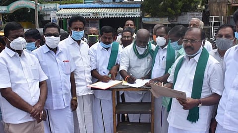 கையெழுத்து இயக்கம் தொடக்கம்