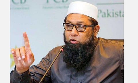 பாகிஸ்தான் முன்னாள் கேப்டன் இன்சமாம் உல் ஹக் : கோப்புப்படம்