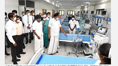கிண்டியில் 750 படுக்கைகள், நவீன வசதிகளுடன் கோவிட் மருத்துவமனை: முதல்வர் பழனிசாமி திறந்து வைத்தார்