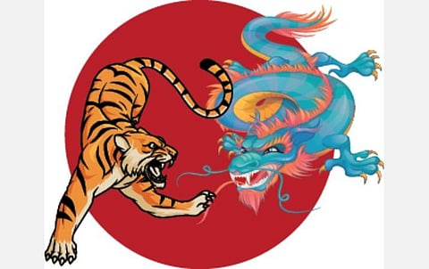 ‘டிராகன் பசியாற 801 செம்மறியாடுகள்’- சீன தூதரகத்தின் முன் நூதன போராட்டம்