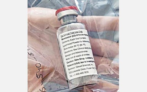 இந்தியாவில் விற்பனைக்கு வந்தது கரோனா சிகிச்சைக்கான ‘ரெம்டெசிவர்’: 100 மில்லி கிராம் ரூ.4,000-ஆக விலை நிர்ணயம்