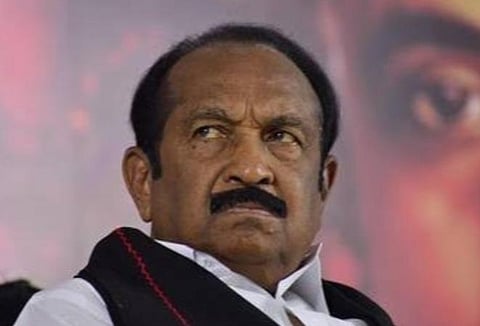 வைகோ: கோப்புப்படம்