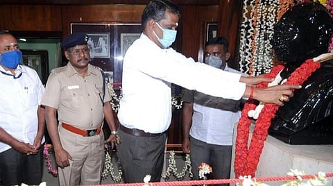 விருதுநகர் இல்லத்தில் எளிமையாகக் கொண்டாடப்பட்ட காமராஜரின் 118-வது பிறந்தநாள் விழா