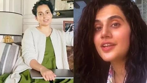 மரியாதை என்பதை சம்பாதிக்க வேண்டும்; உத்தரவு போட்டு வாங்கக் கூடாது: கங்கணாவுக்கு டாப்ஸி பதிலடி