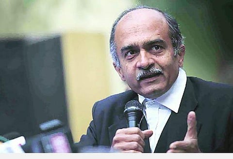 மூத்த வழக்கறிஞர் பிரசாந்த் பூஷண்: கோப்புப் படம்.