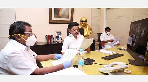 ஜூலை 30-ம் தேதி காணொலி வழியாக திமுக மாவட்டச் செயலாளர்கள் கூட்டம்: எம்.பி., எம்எல்ஏக்களுக்கும் அழைப்பு