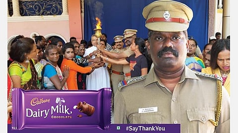 Thanks Police Inspector Anand Babu - Dont Forget Goodness - Noble Service of Police Inspector Anand Babu