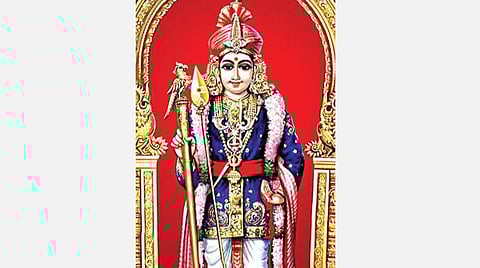 சித்தாந்த எதிரியான திமுகவை எதிர்கொள்ள தமிழ்க் கடவுள் முருகனை கையில் எடுக்கும் பாஜக: வீடுதோறும் வேல் வழிபாடு, வேல் படம் வரையும் பணி தீவிரம்