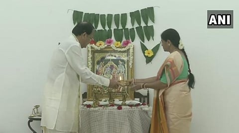 ராமர் கோயில் பூமி பூஜை விழா; குடியரசு துணைத் தலைவர், பாஜகவினர் வழிபாடு