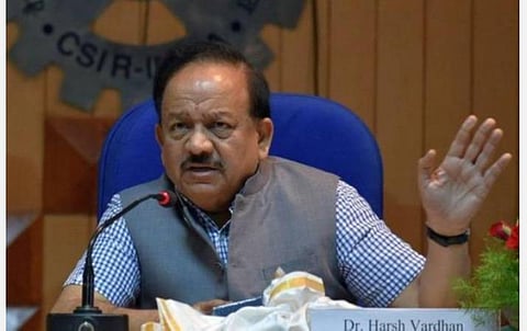 கரோனாவுக்கு எதிராக சரியான நேரத்தில் நடவடிக்கை: மத்திய அமைச்சர் ஹர்ஷ் வர்தன் தகவல்