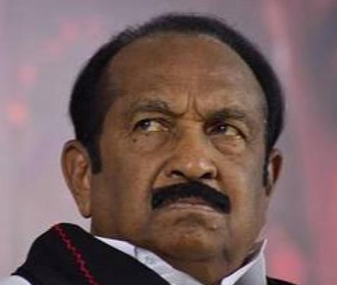 வைகோ: கோப்புப்படம்