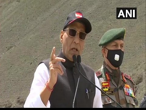 மத்திய பாதுகாப்புத்துறை அமைச்சர் ராஜ்நாத் சிங் : கோப்புப்படம்