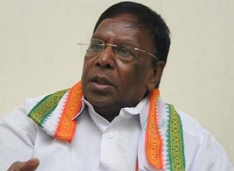 புதுச்சேரி முதல்வர் நாராயணசாமி: கோப்புப்படம்