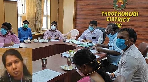 மத்திய அரசு திட்டங்கள் குறித்து கனிமொழி எம்.பி ஆய்வு: காணொலி மூலம் ஆட்சியர், அதிகாரிகள் பங்கேற்பு