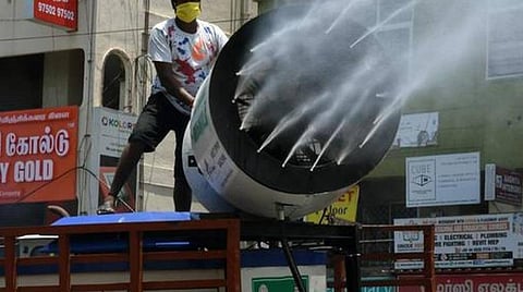 ஆளில்லாத வீட்டில் கரோனா தடுப்பு எதற்கு?- காஞ்சி நகராட்சி ஆணையர் விளக்கம்