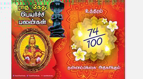 உத்திரம் நட்சத்திரக்காரர்களுக்கு ; ராகு - கேது பெயர்ச்சி பலன்கள்