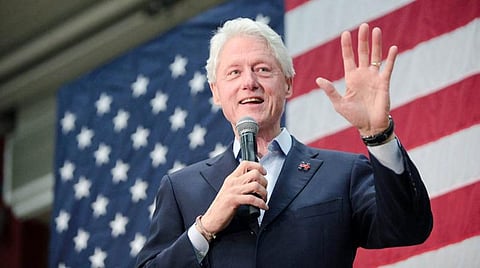 அமெரிக்க முன்னாள் அதிபர் பில் கிளிண்டன்