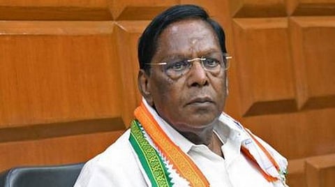 புதுச்சேரி முதல்வர் நாராயணசாமி: கோப்புப்படம்