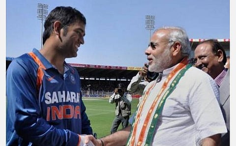 கலைஞன், ராணுவ வீரன், விளையாட்டு வீரன் எதிர்பார்ப்பெல்லாம் பாராட்டுதான்: மோடி கடிதத்துக்கு தோனி நன்றி