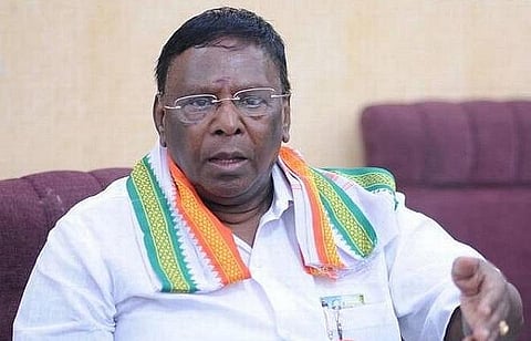 புதுச்சேரி முதல்வர் நாராயணசாமி: கோப்புப்படம்