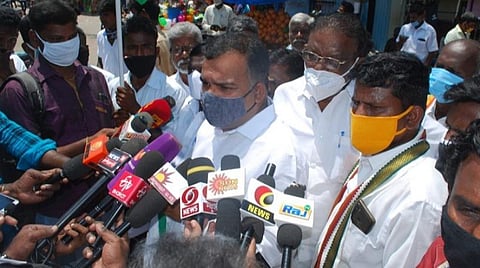 நீட் தேர்வை ரத்துசெய்யக்கோரி காங்கிரஸ் கட்சியினர் ஆர்ப்பாட்டம்