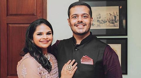 காதலரைக் கரம் பிடிக்கும் வித்யூலேகா