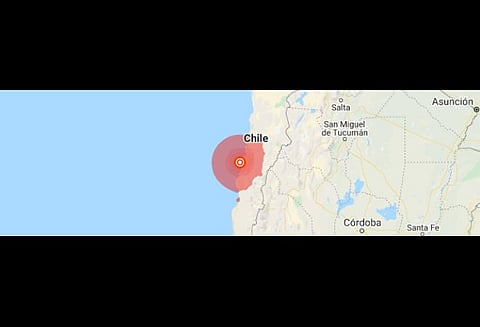 சிலியில் சக்திவாய்ந்த நிலநடுக்கம்