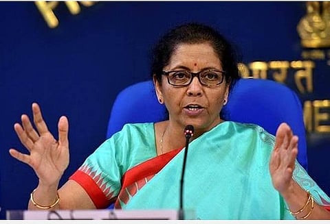 மத்திய நிதியமைச்சர் நிர்மலா சீதாராமன் : கோப்புப்படம்