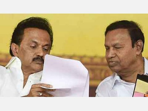 திமுக பொதுச் செயலாளர், பொருளாளர் பதவிகள்; வேட்புமனு விநியோகம் தொடங்கியது: போட்டியின்றி பொருளாளர் ஆகிறார் டி.ஆர்.பாலு