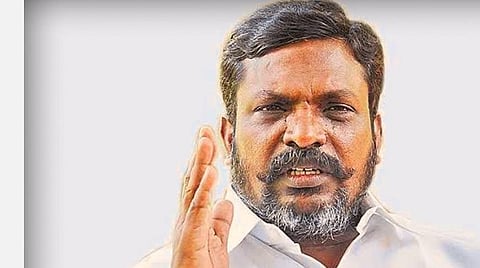 திருமாவளவன்: கோப்புப்படம்