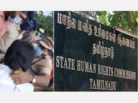 காங்கிரஸ் மாவட்ட தலைவரை கன்னத்தில் அறைந்த மதுரவாயல் உதவி ஆணையர்: மாநில மனித உரிமை ஆணையம் நோட்டீஸ்