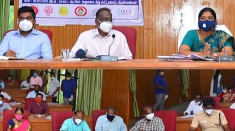 வடகிழக்கு பருவ மழையையொட்டி நெல்லையில் 24 மணிநேர கட்டுப்பாட்டு மையம் அமைப்பு